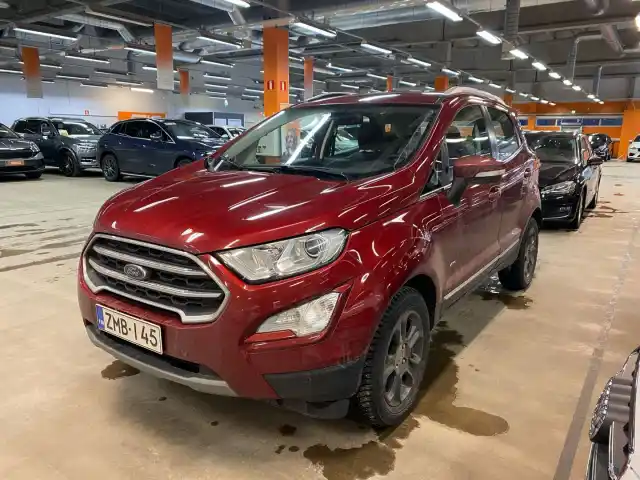 Punainen Maastoauto, Ford Ecosport – ZMB-145