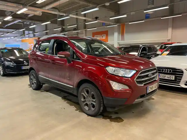 Punainen Maastoauto, Ford Ecosport – ZMB-145