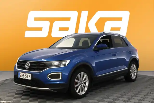 Sininen Maastoauto, Volkswagen T-Roc – ZMB-517