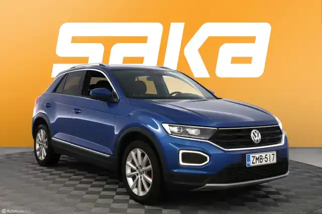 Sininen Maastoauto, Volkswagen T-Roc – ZMB-517