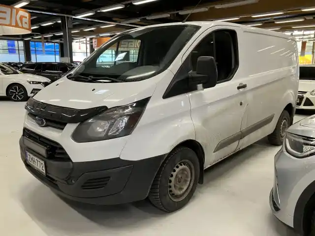 Valkoinen Pakettiauto, Ford Transit Custom – ZMH-772