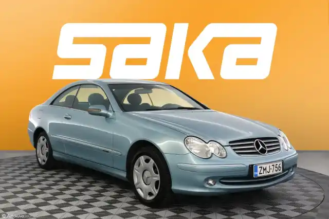 Sininen Coupe, Mercedes-Benz CLK – ZMJ-756