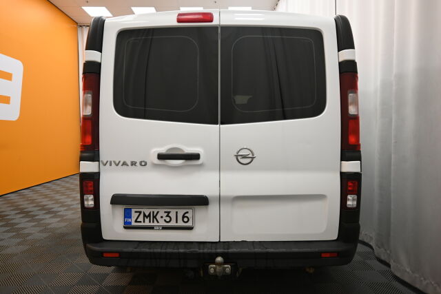 Valkoinen Pakettiauto, Opel Vivaro – ZMK-316