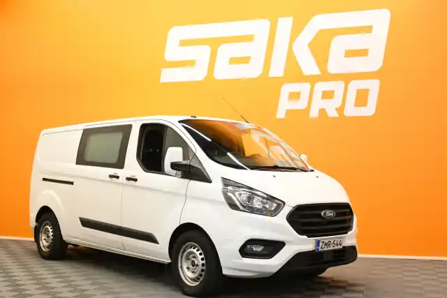 Valkoinen Pakettiauto, Ford Transit Custom – ZMR-544