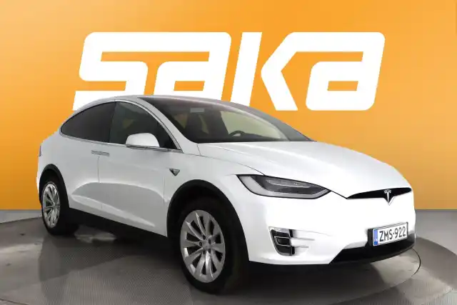 Valkoinen Maastoauto, Tesla Model X – ZMS-922