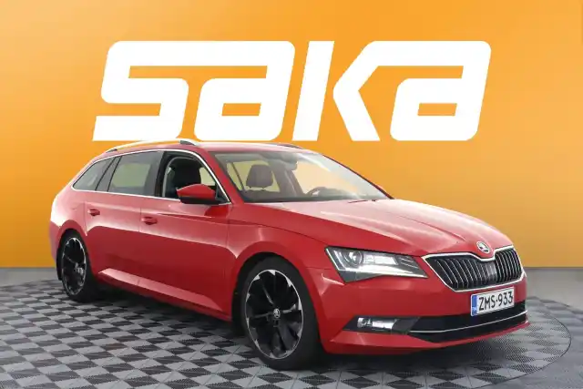 Punainen Farmari, Skoda Superb – ZMS-933