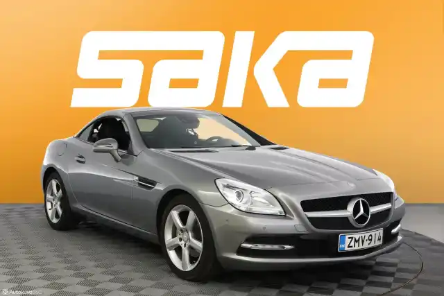 Harmaa Avoauto, Mercedes-Benz SLK – ZMV-914