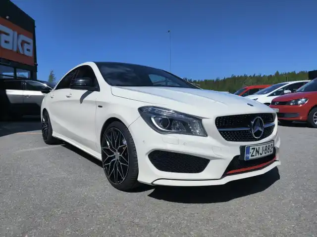 Valkoinen Coupe, Mercedes-Benz CLA – ZNJ-882