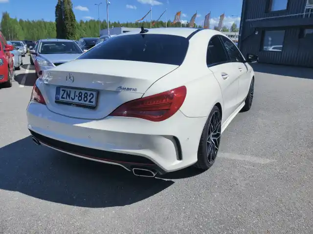 Valkoinen Coupe, Mercedes-Benz CLA – ZNJ-882