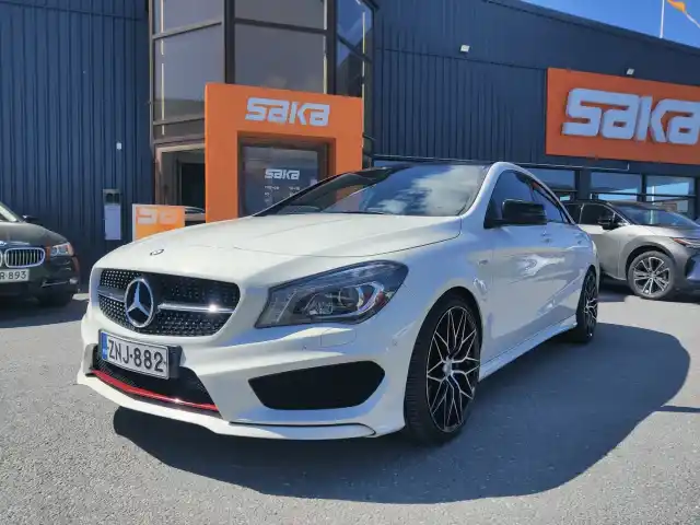 Valkoinen Coupe, Mercedes-Benz CLA – ZNJ-882