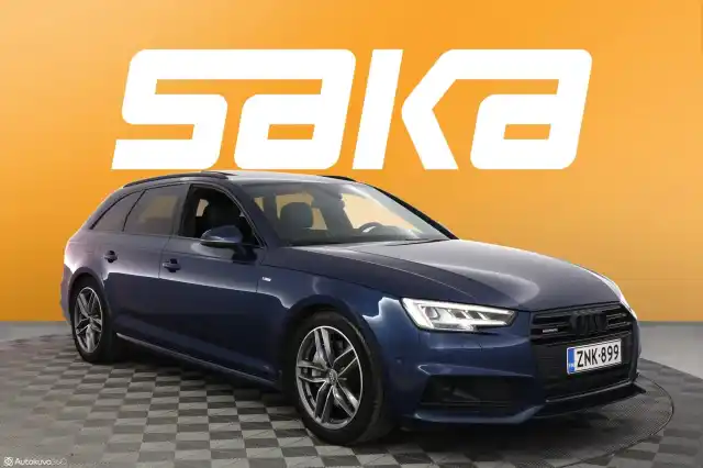 Sininen Farmari, Audi A4 – ZNK-899