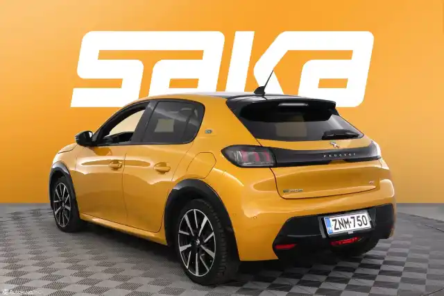 Keltainen Viistoperä, Peugeot e-208 – ZNM-750