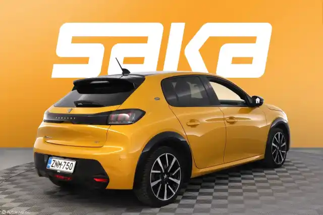 Keltainen Viistoperä, Peugeot e-208 – ZNM-750