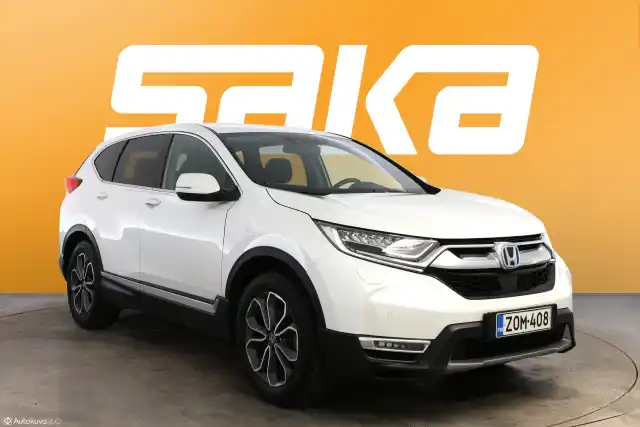 Valkoinen Maastoauto, Honda CR-V – ZOM-408