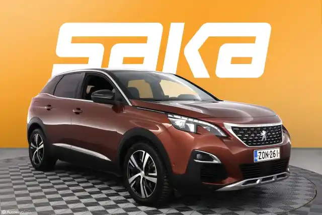 Ruskea Maastoauto, Peugeot 3008 – ZON-261