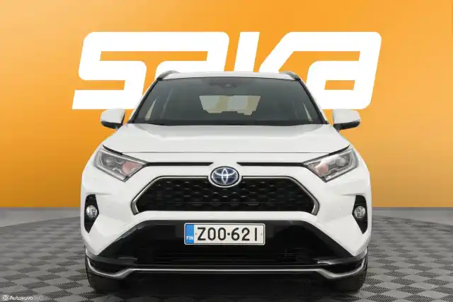 Valkoinen Maastoauto, Toyota RAV4 PLUG-IN – ZOO-621