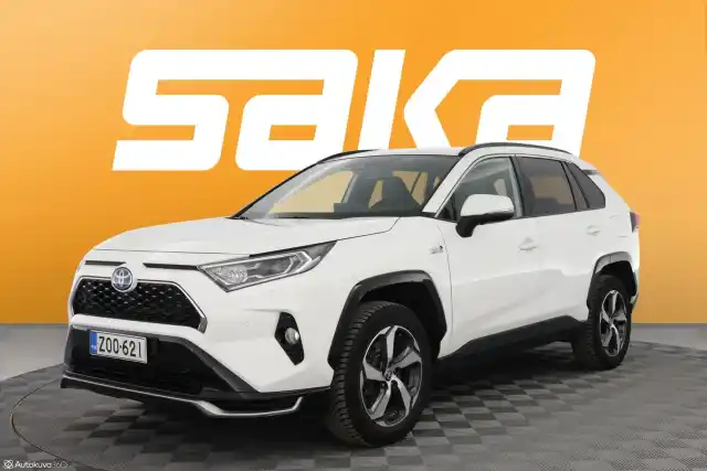 Valkoinen Maastoauto, Toyota RAV4 PLUG-IN – ZOO-621