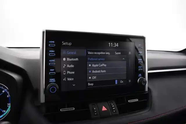 Valkoinen Maastoauto, Toyota RAV4 PLUG-IN – ZOO-621