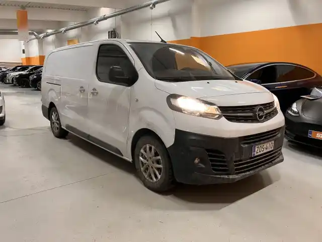 Valkoinen Pakettiauto, Opel Vivaro-e – ZOS-410