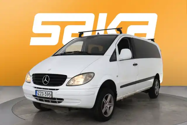 Valkoinen Pakettiauto, Mercedes-Benz Vito – ZZG-395