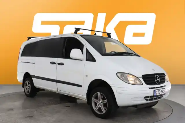 Valkoinen Pakettiauto, Mercedes-Benz Vito – ZZG-395